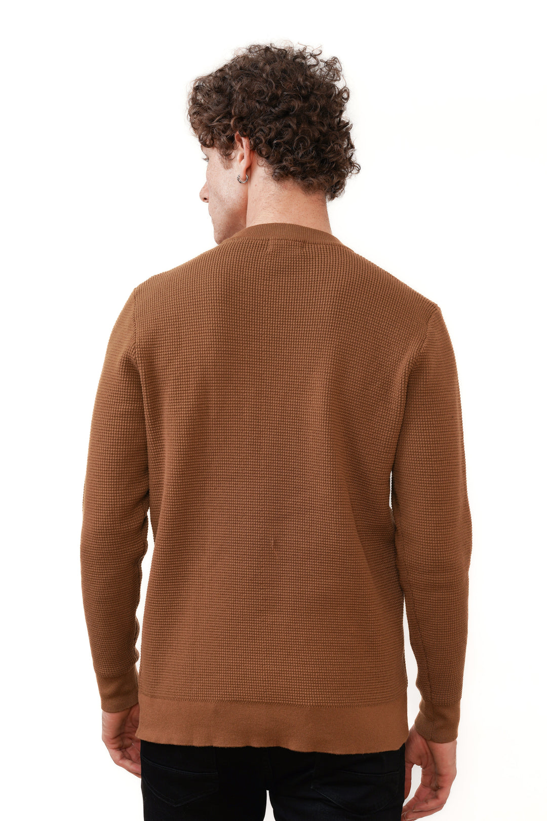 Wiktor | Maglione Premium con Texture a Nido d'Ape