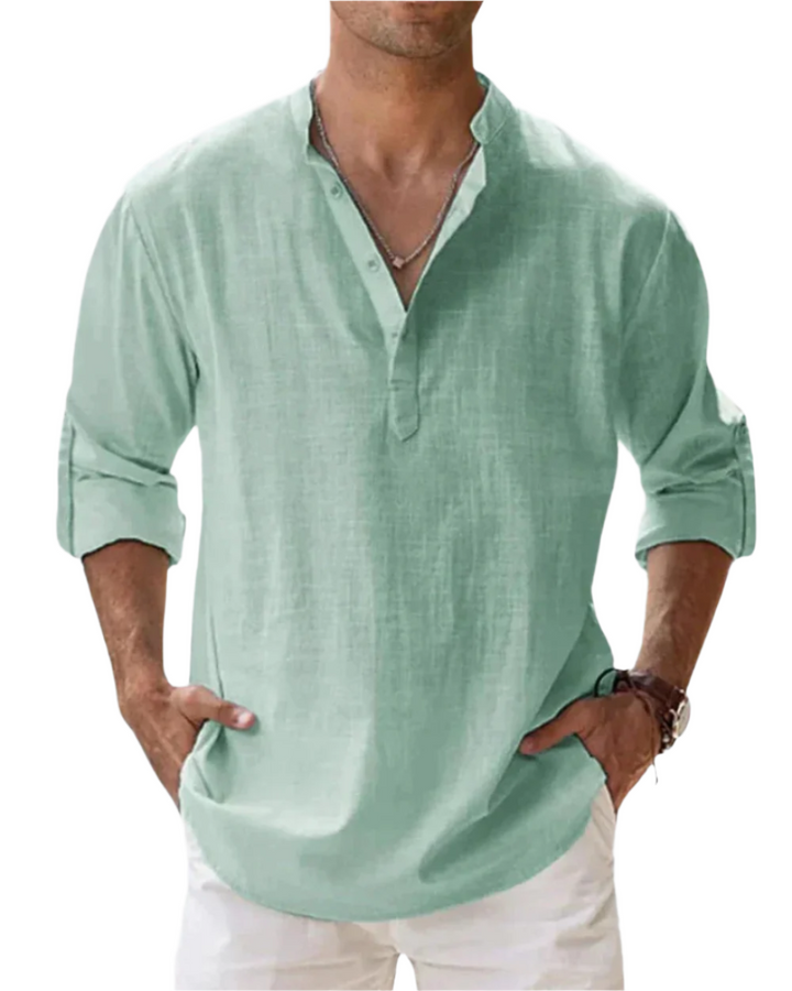 Camicia di cotone Fiorenzo