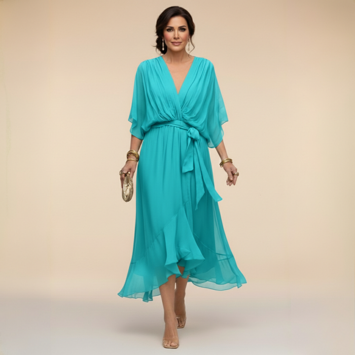VivoStile | V-neck dress