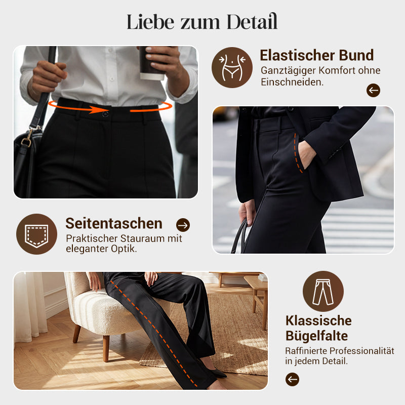 ⌛ Solo 3 giorni – 50% di sconto su tutto! ⏰Pantaloni sartoriali a vita alta da donna