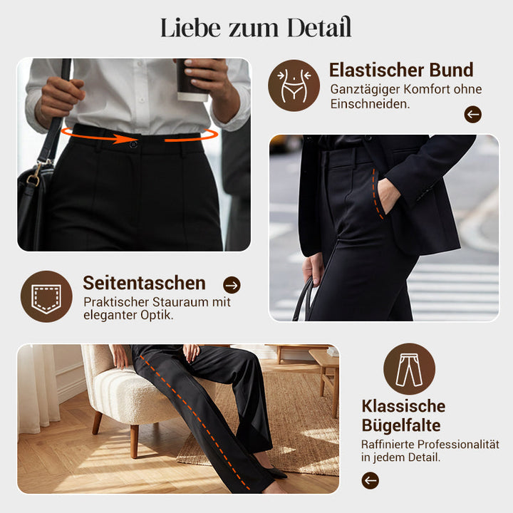 ⌛ Solo 3 giorni – 50% di sconto su tutto! ⏰Pantaloni sartoriali a vita alta da donna