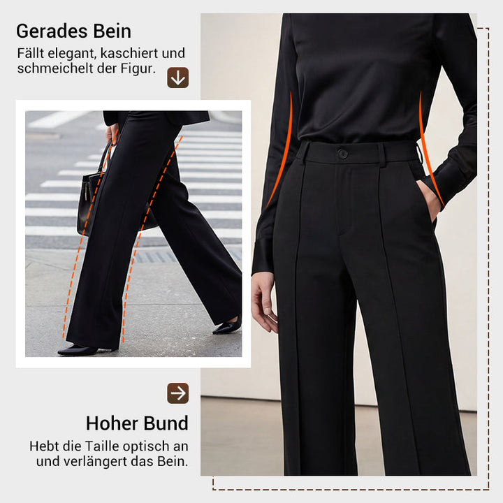 ⌛ Solo 3 giorni – 50% di sconto su tutto! ⏰Pantaloni sartoriali a vita alta da donna
