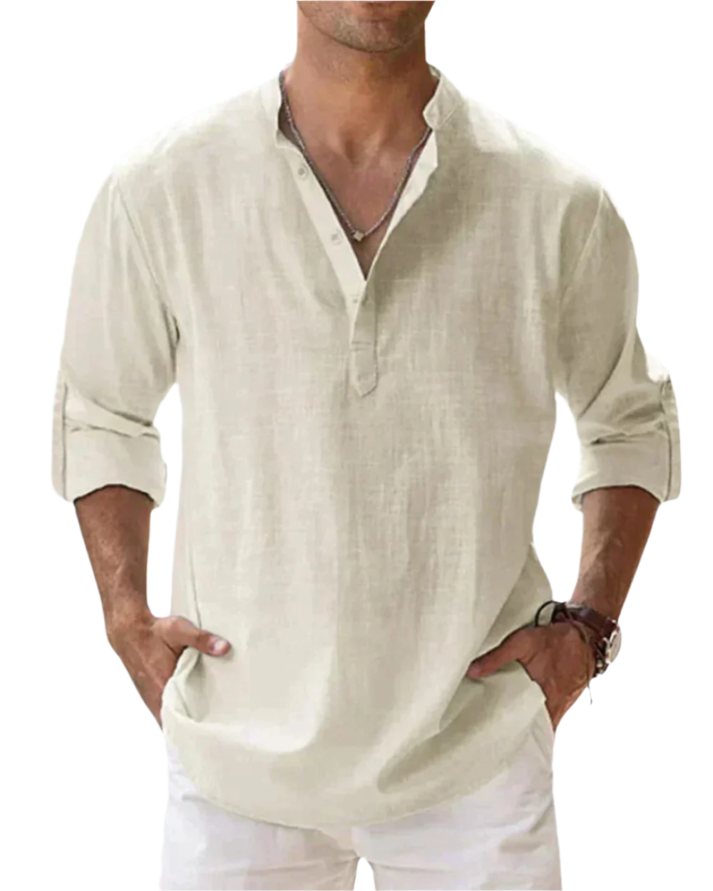 Camicia di cotone Fiorenzo