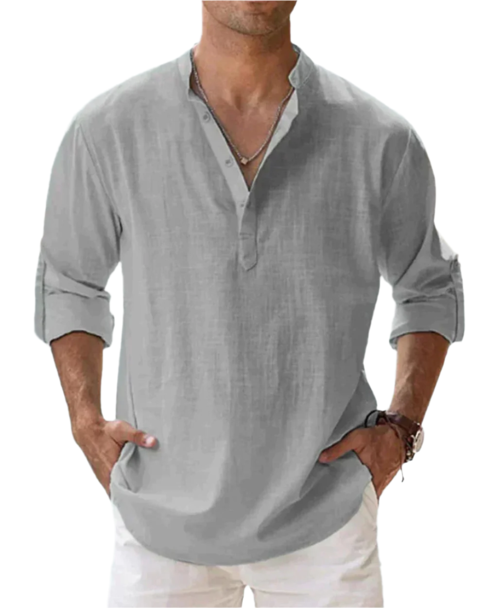 Camicia di cotone Fiorenzo
