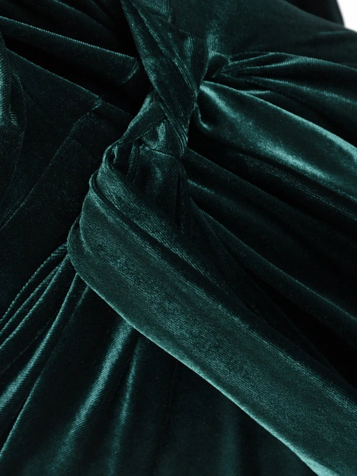 VÆRA™ | Abito natalizio in velluto