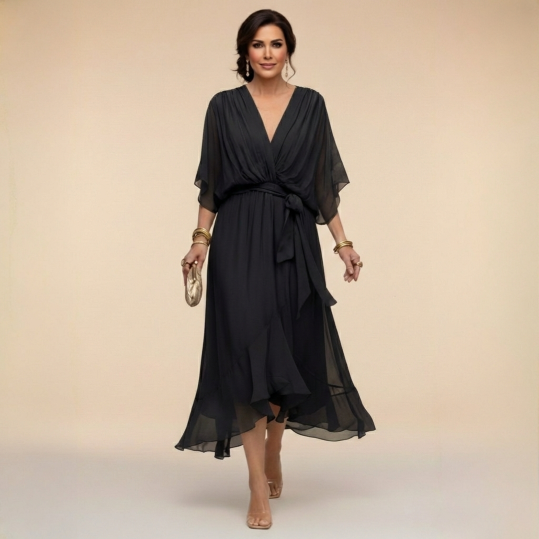 VivoStile | V-neck dress