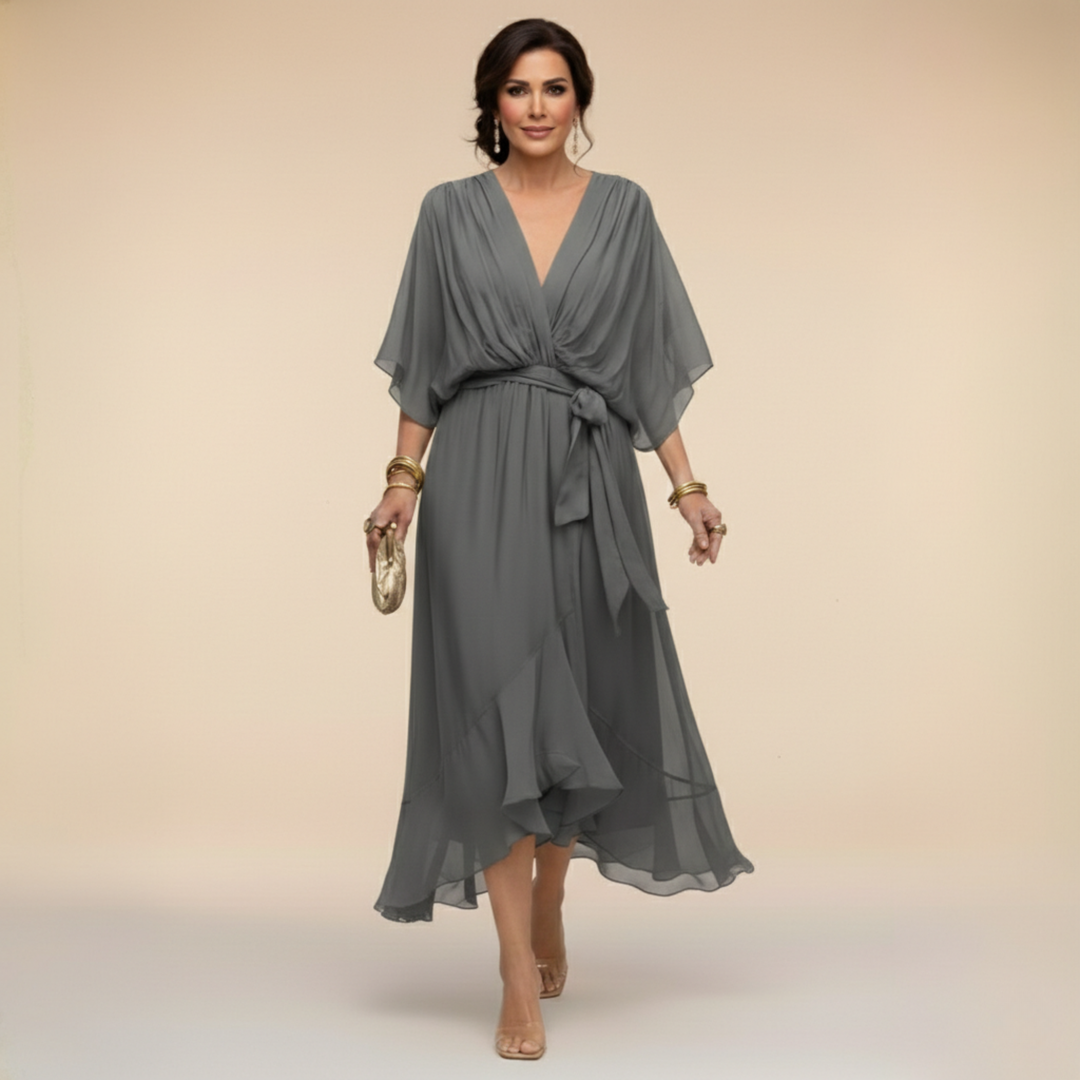 VivoStile | V-neck dress