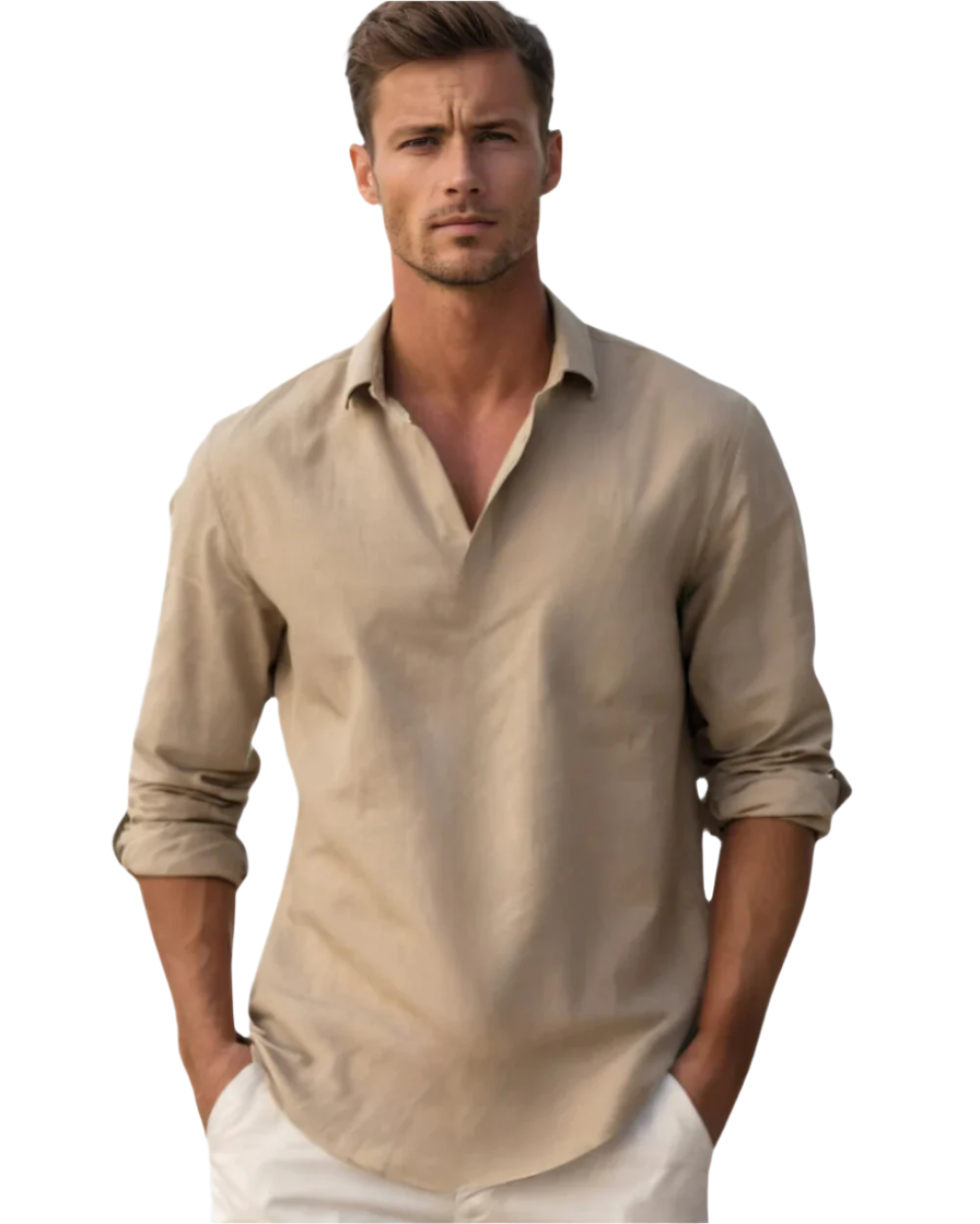 Camicia di cotone Fiorenzo