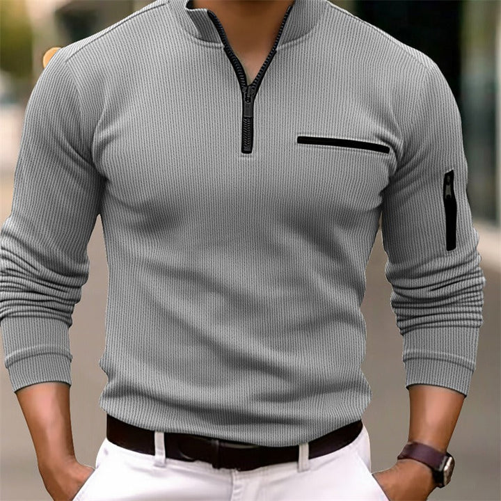 Gusteous | T-shirt a maniche lunghe con zip