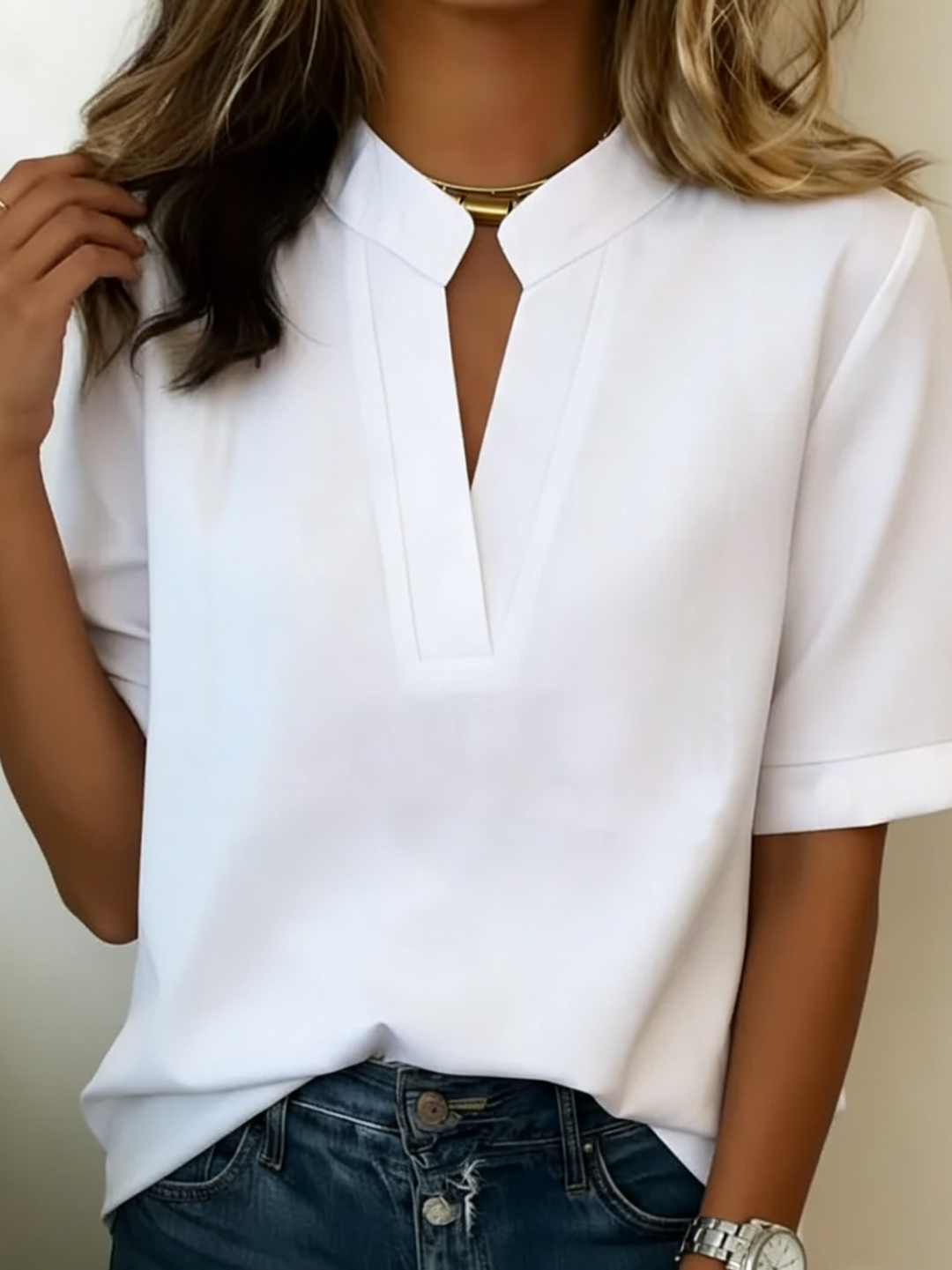 VivoStile – Short-sleeved relaxed shirt