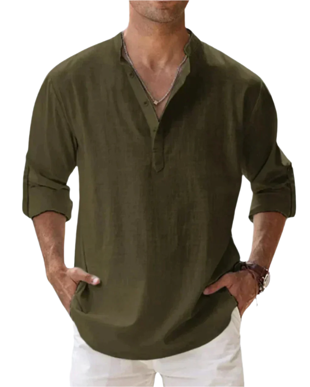 Camicia di cotone Fiorenzo