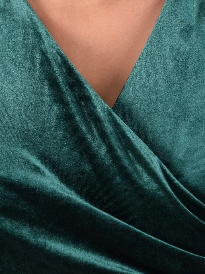 VÆRA™ | Abito natalizio in velluto