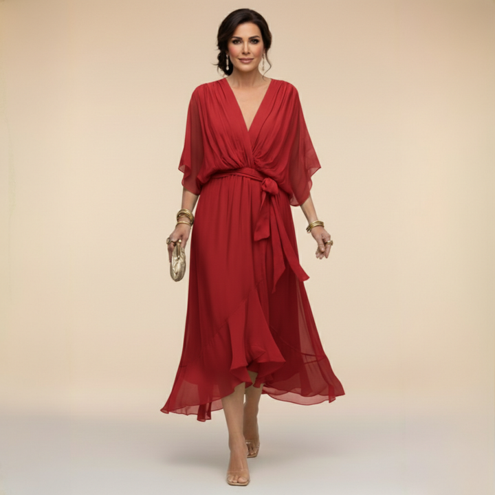 VivoStile | V-neck dress