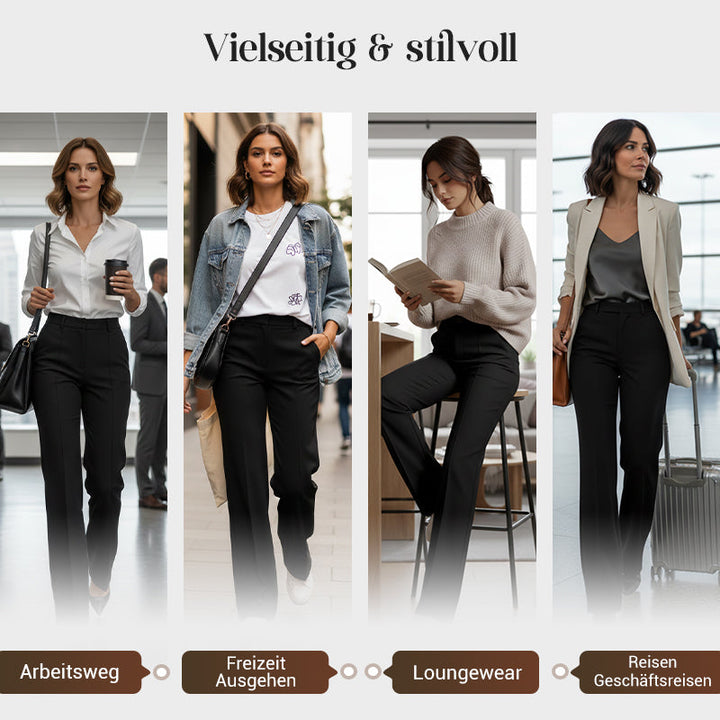 ⌛ Solo 3 giorni – 50% di sconto su tutto! ⏰Pantaloni sartoriali a vita alta da donna