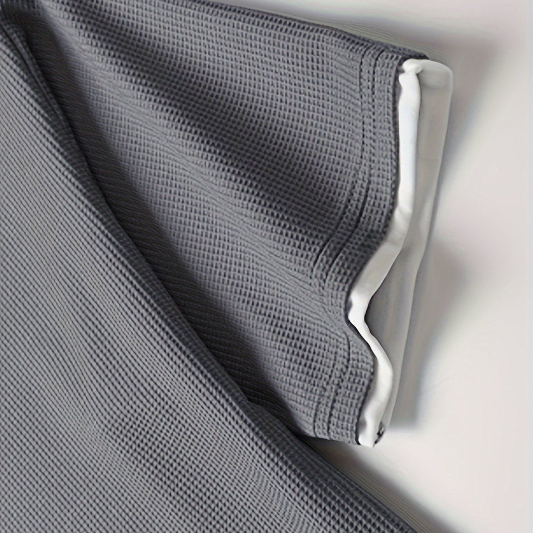 Vivo Stile | Completo Uomo T-Shirt e Bermuda in Waffle