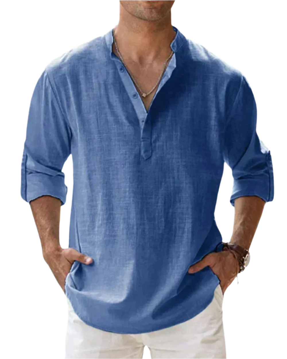 Camicia di cotone Fiorenzo