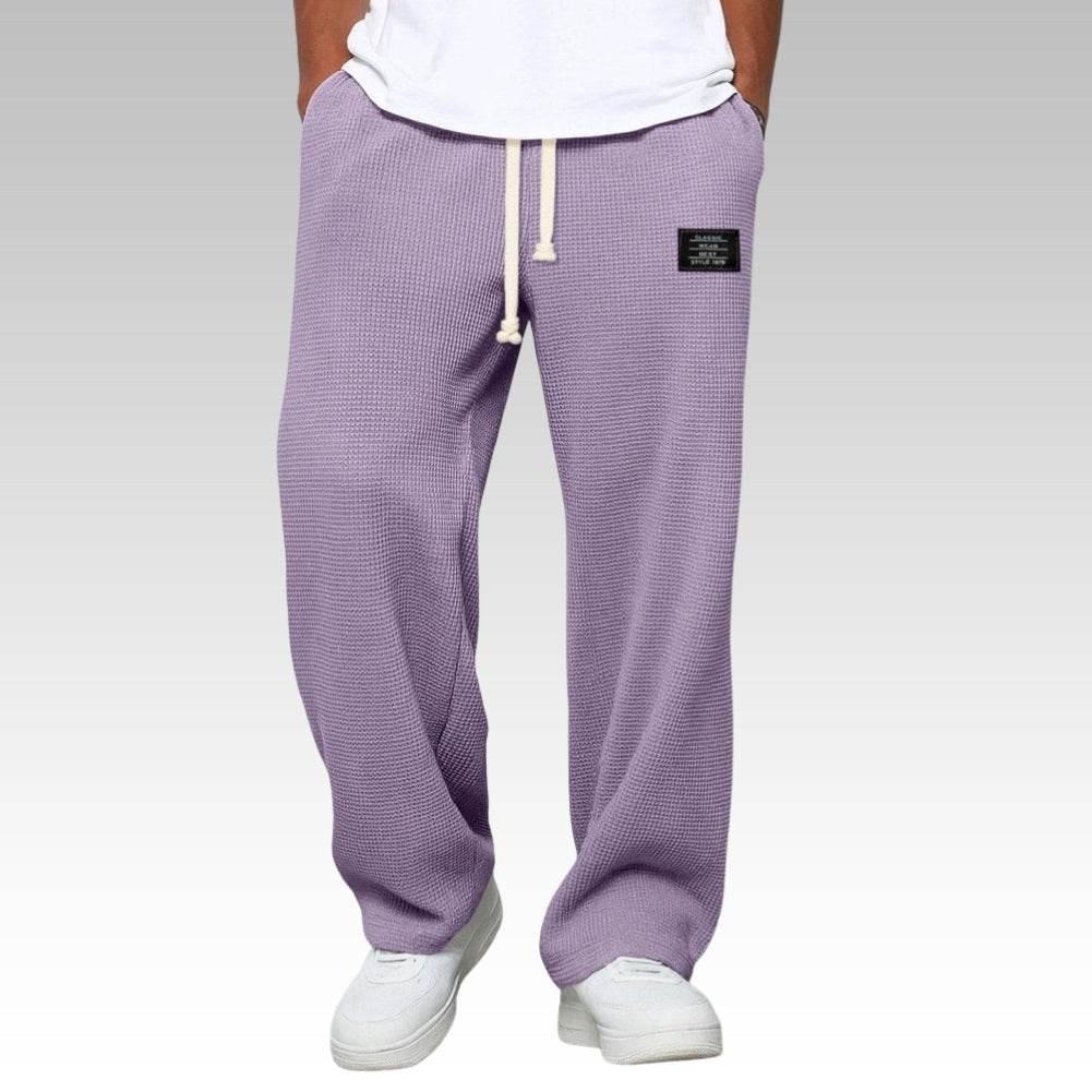Samuel – Pantaloni comodi a gamba larga con vita regolabile