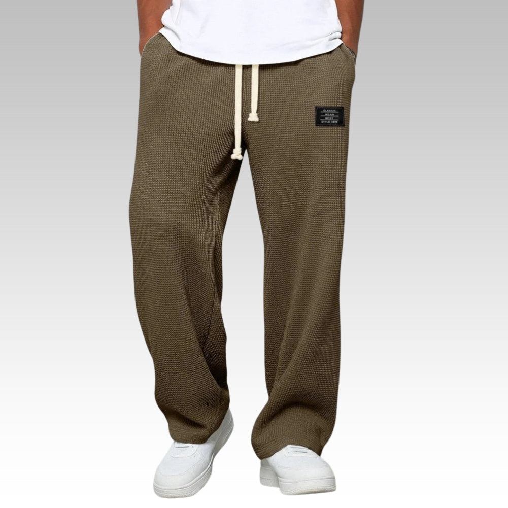 Samuel – Pantaloni comodi a gamba larga con vita regolabile