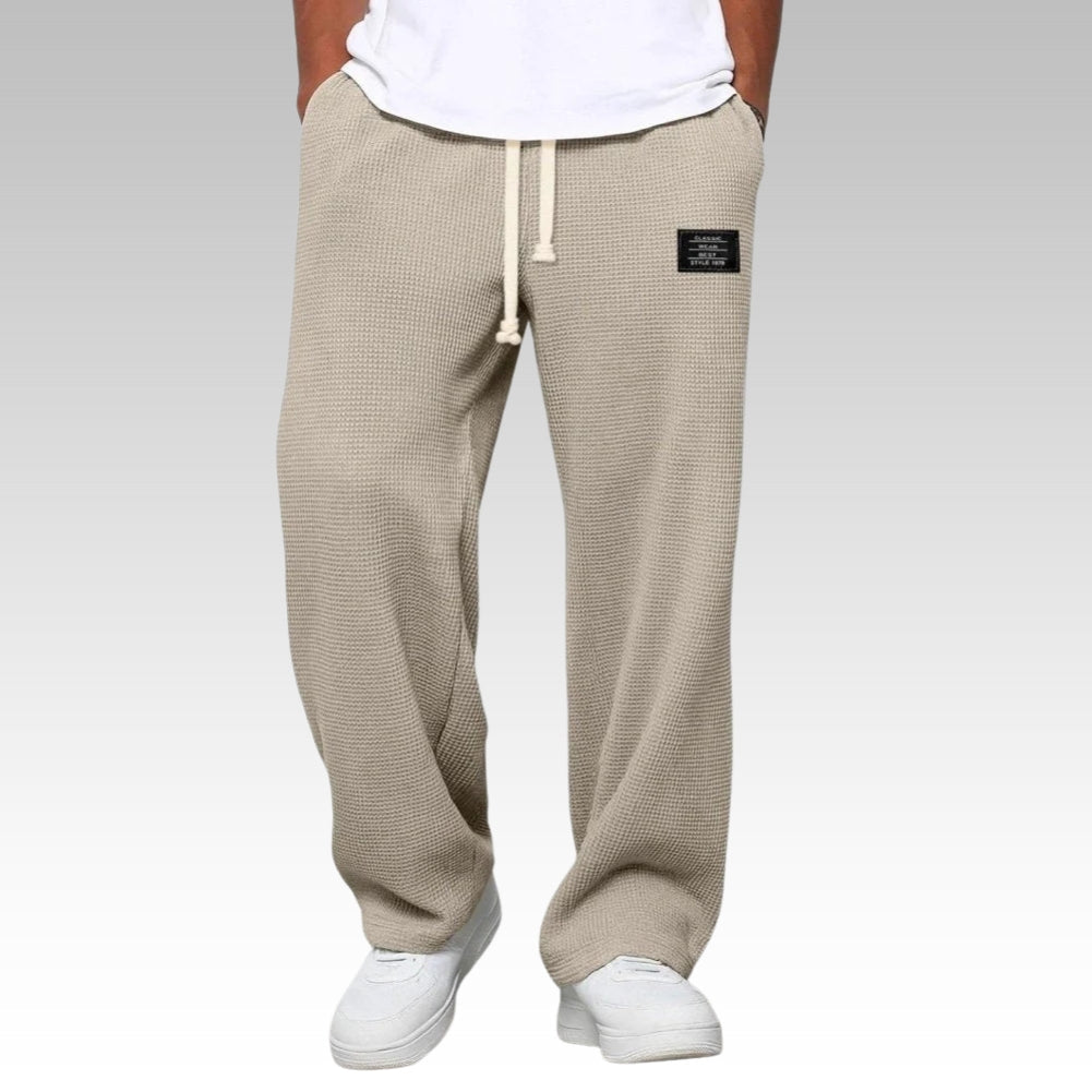 Samuel – Pantaloni comodi a gamba larga con vita regolabile