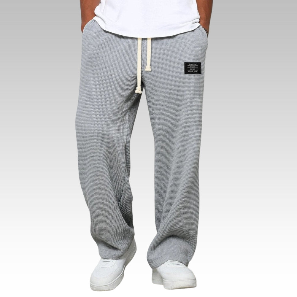 Samuel – Pantaloni comodi a gamba larga con vita regolabile