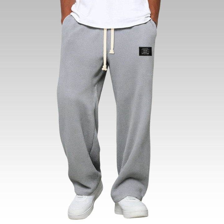 Samuel – Pantaloni comodi a gamba larga con vita regolabile