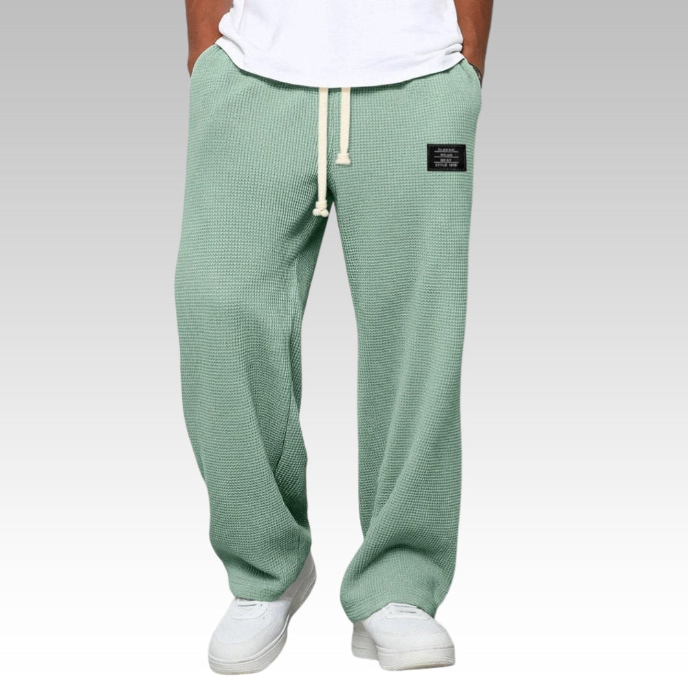 Samuel – Pantaloni comodi a gamba larga con vita regolabile