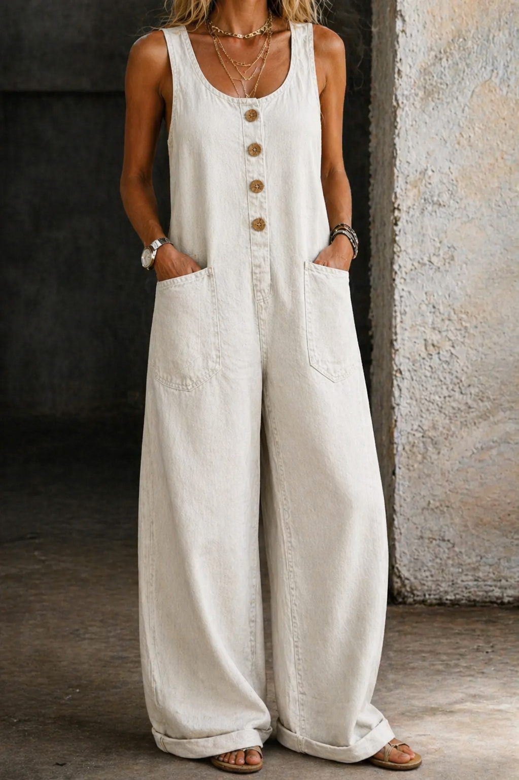 VIvo Stile | Salopette vintage in denim lavato
