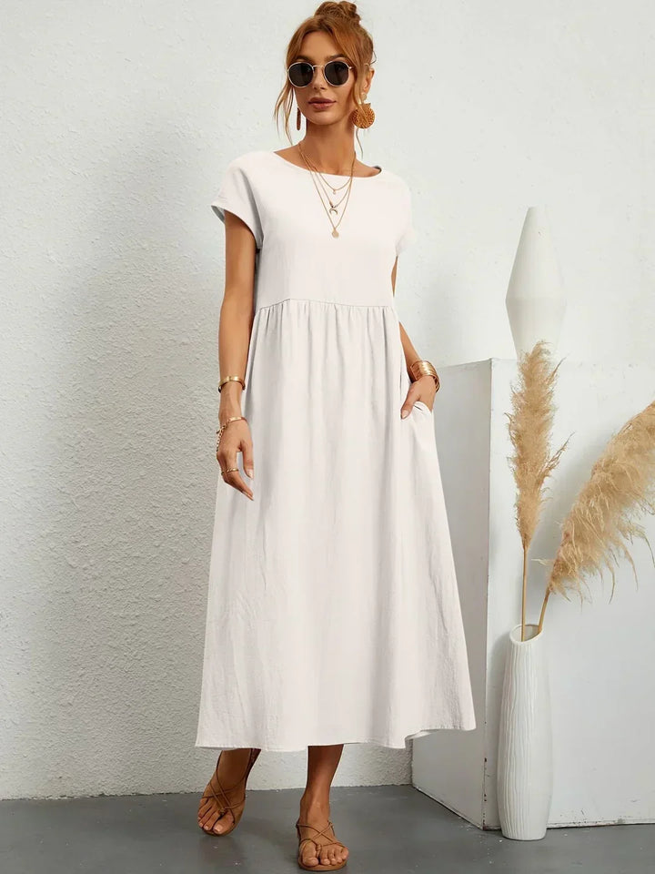 Gabrielle | Abito midi elegante dal design intramontabile