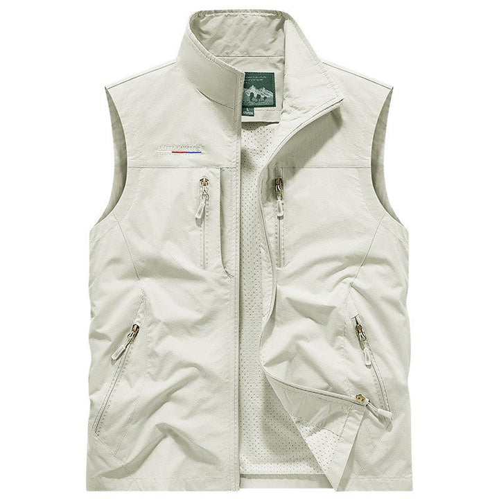 Vivo Stile | Gilet cargo traspirante con molteplici tasche