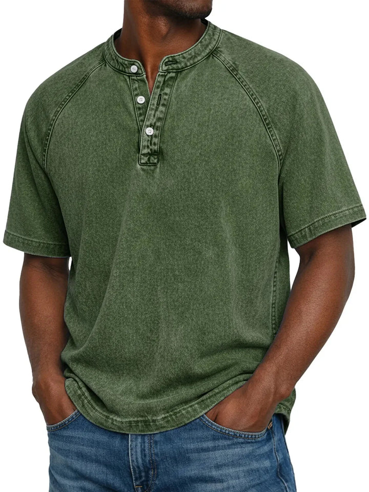 Vivo Stile | Camicia vintage da uomo con bottoni