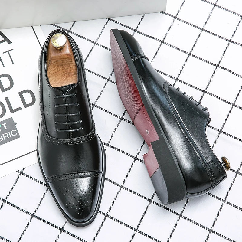 Scarpe Brogue Oxford Reali