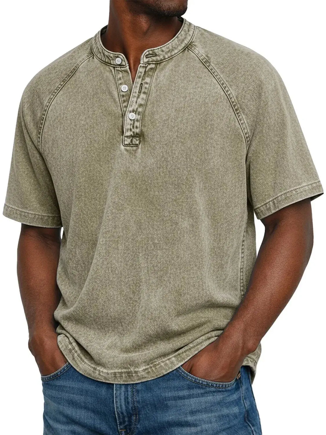 Vivo Stile | Camicia vintage da uomo con bottoni