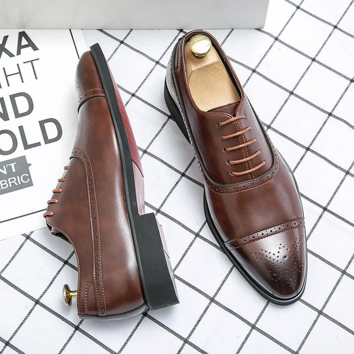 Scarpe Brogue Oxford Reali