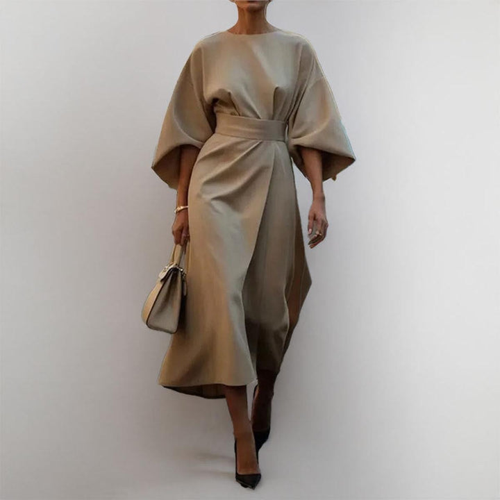 Katarzyna | Abito lungo con manica a kimono