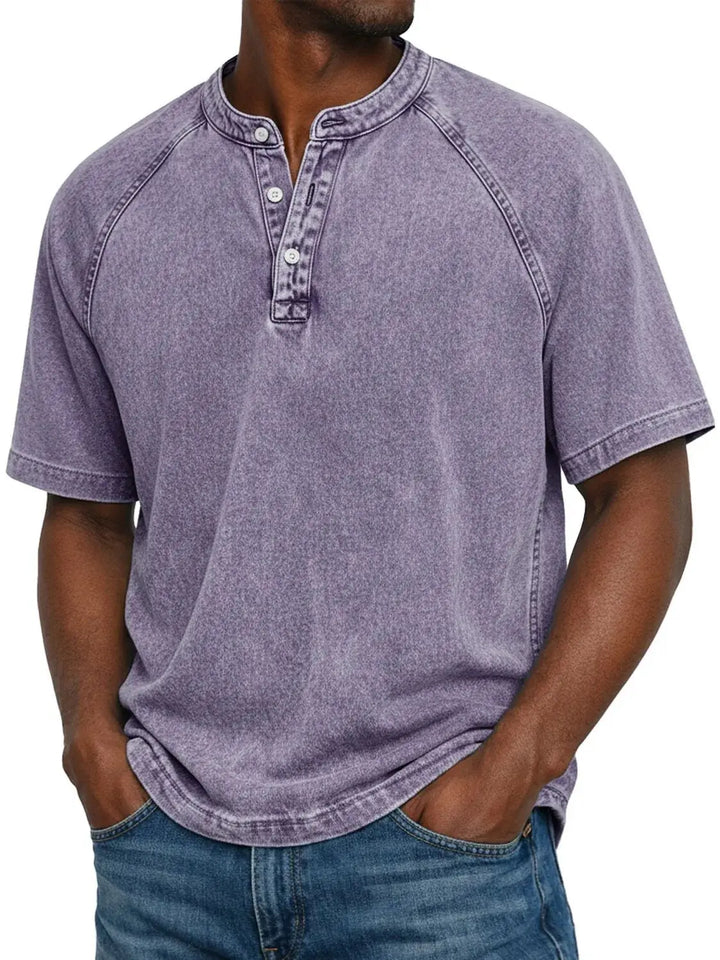 Vivo Stile | Camicia vintage da uomo con bottoni