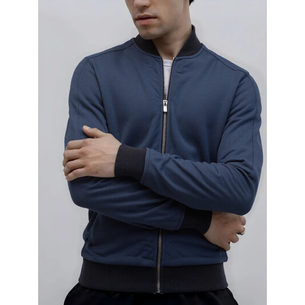 Vivo Stile |  Giacca da uomo con cerniera di alta qualità