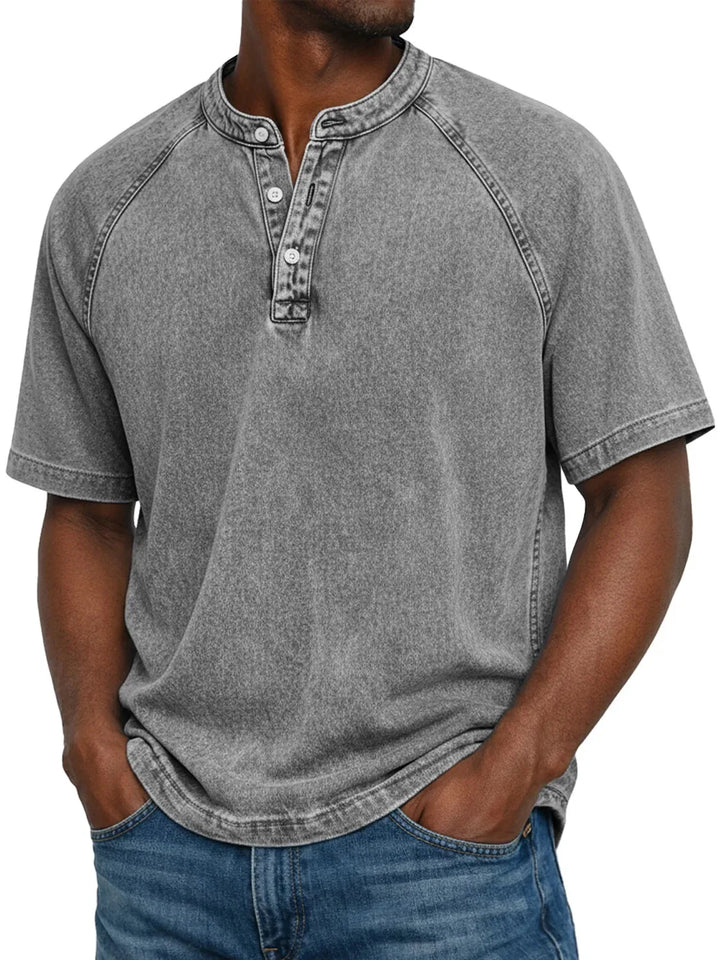 Vivo Stile | Camicia vintage da uomo con bottoni