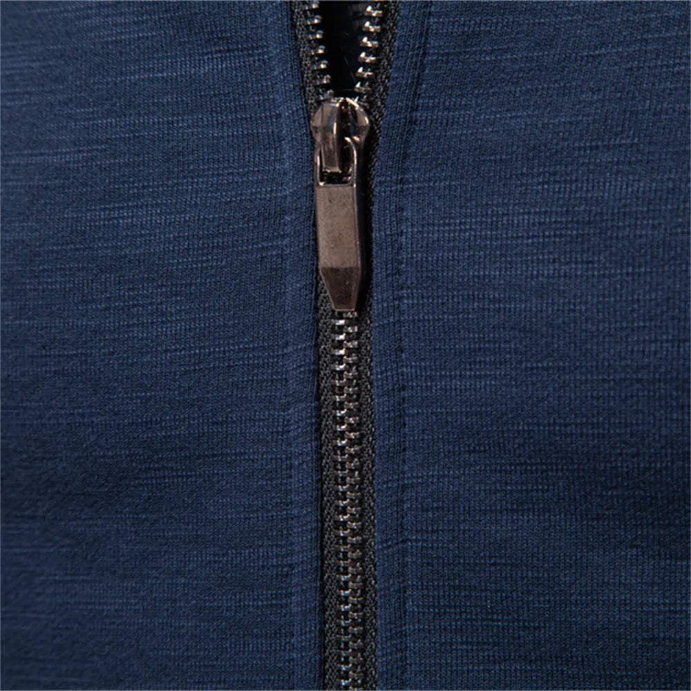 Vivo Stile |  Giacca da uomo con cerniera di alta qualità