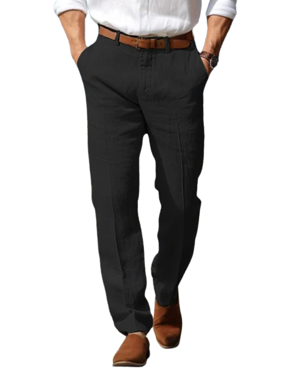 Elegant Linen Trousers