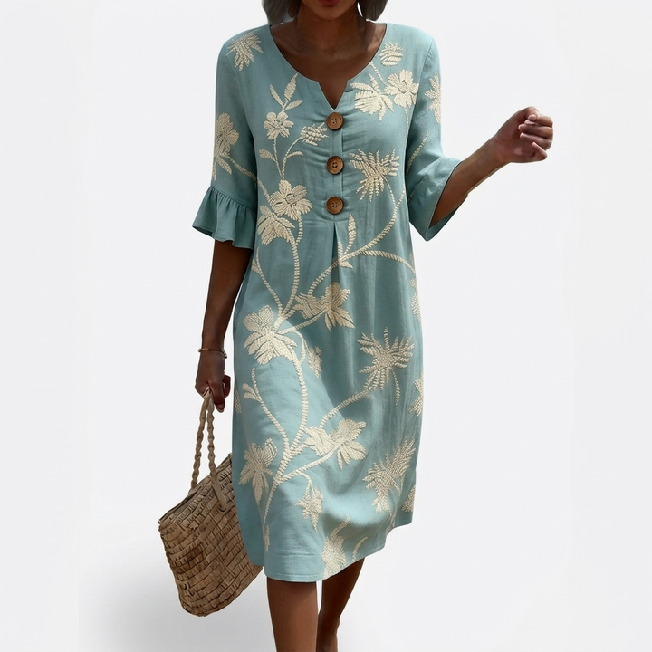 Vivo Stile | Abito casual da donna con stampa floreale