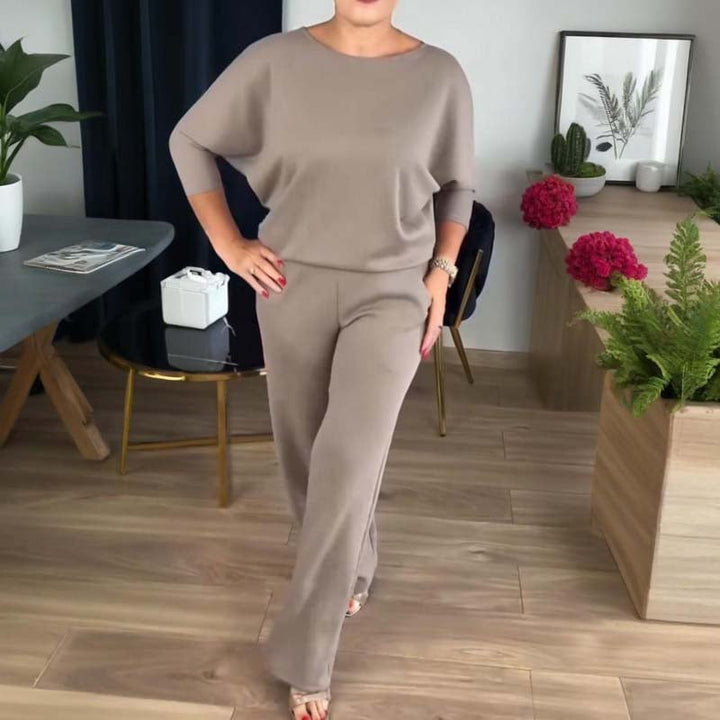 ⏳Offerta a tempo limitato⏰Elegante completo 3 pezzi: cardigan lungo, top e pantaloni💞