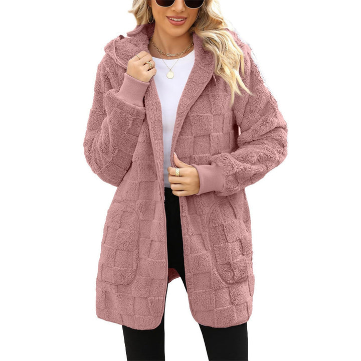 ☃️Sconto limitato del 49%❄️[S-5XL]🌸Novità per l'inverno: giacca in pile a quadri da donna per il tempo libero