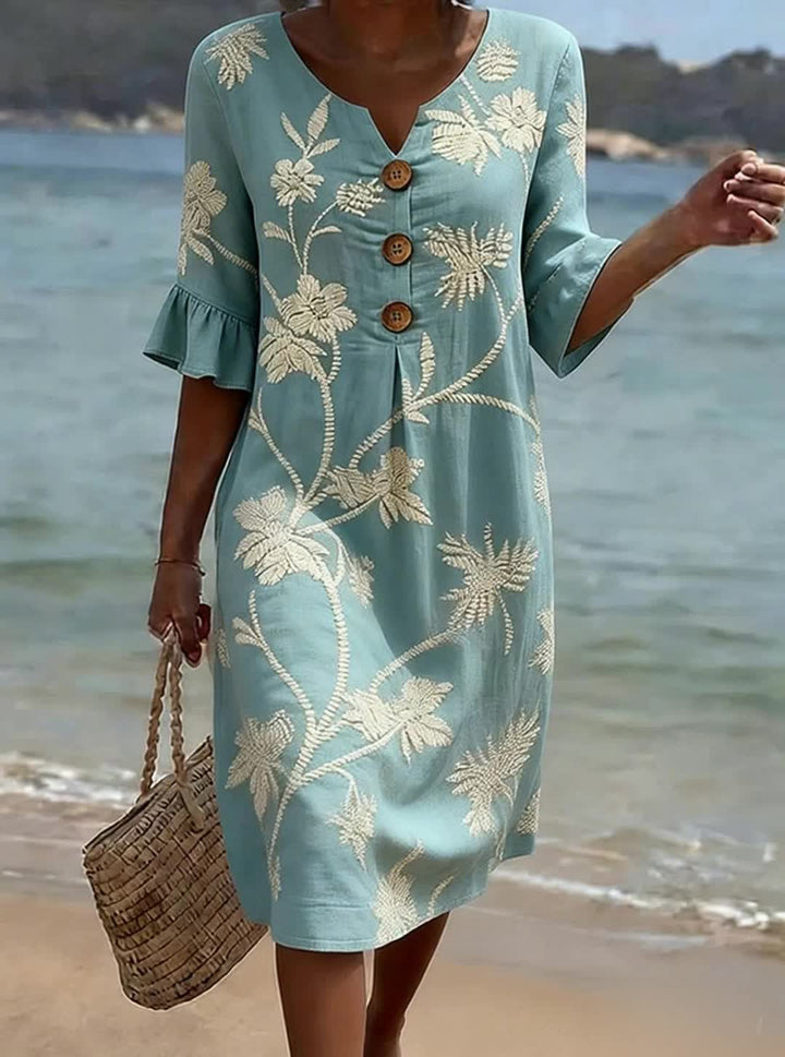 Vivo Stile | Abito casual da donna con stampa floreale