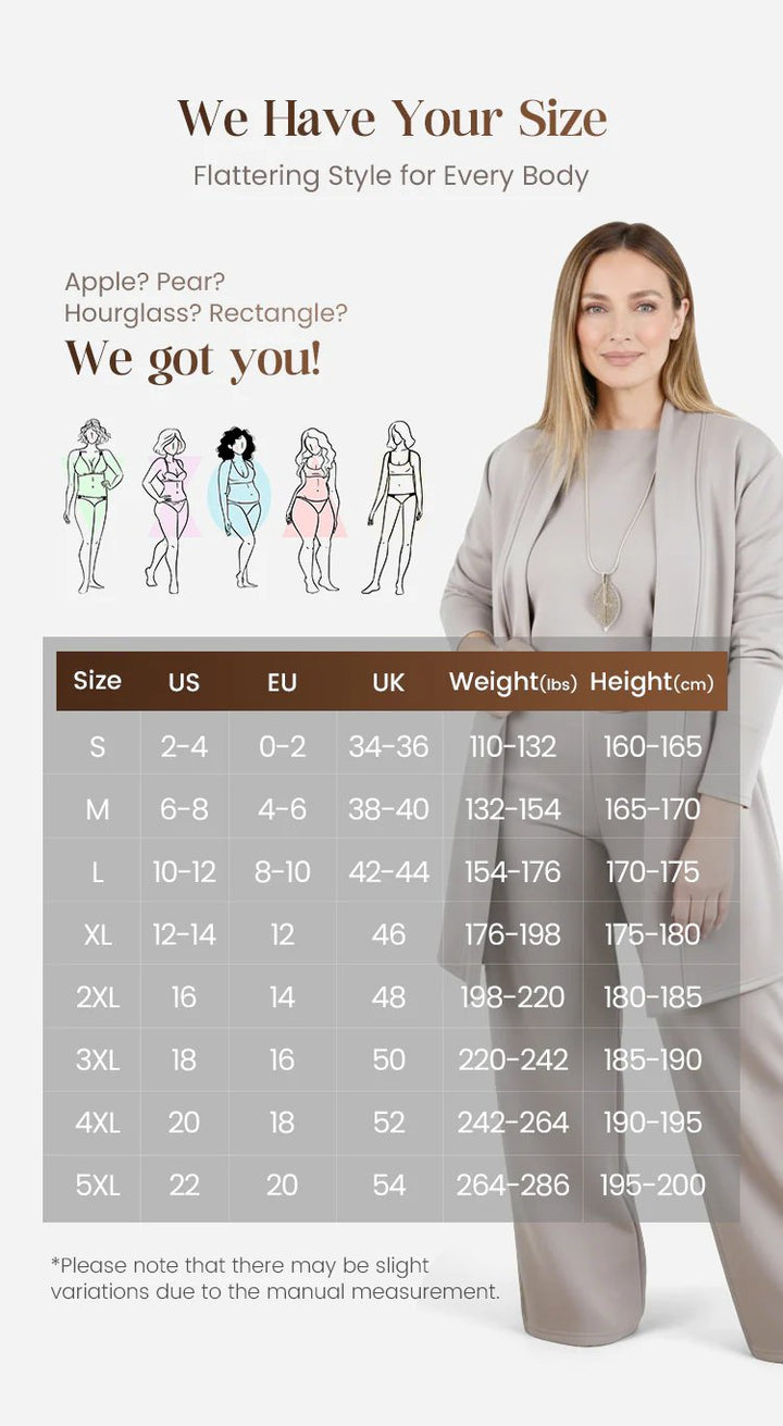⏳Offerta a tempo limitato⏰Elegante completo 3 pezzi: cardigan lungo, top e pantaloni💞