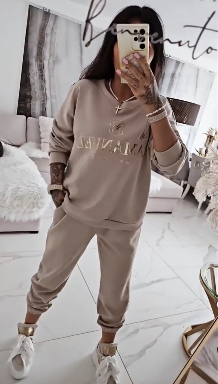 ⏳ Offerta a tempo limitato! ⏰ Set casual da donna, top stampato e pantaloni larghi