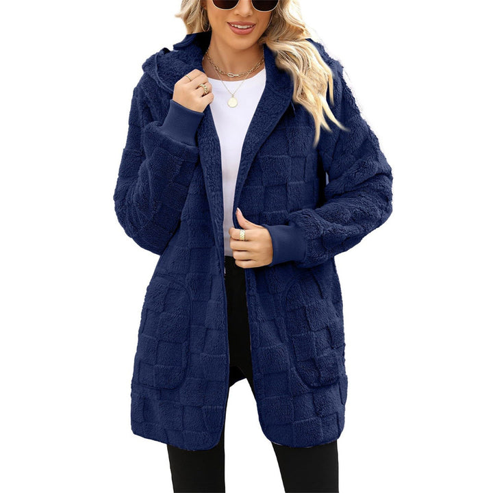 ☃️Sconto limitato del 49%❄️[S-5XL]🌸Novità per l'inverno: giacca in pile a quadri da donna per il tempo libero