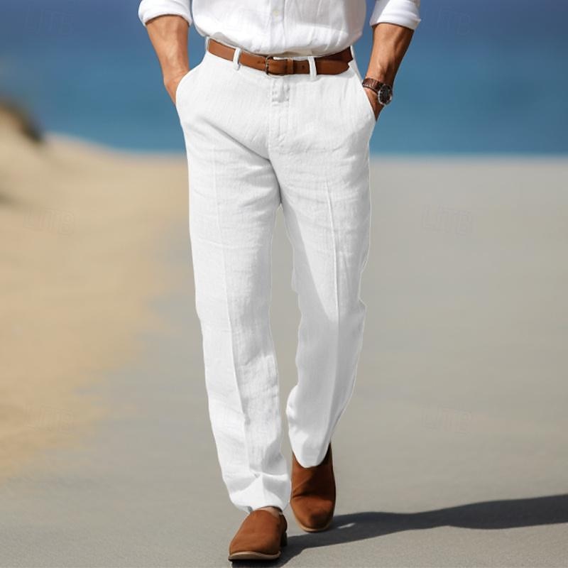 Elegant Linen Trousers