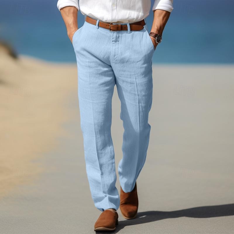 Elegant Linen Trousers