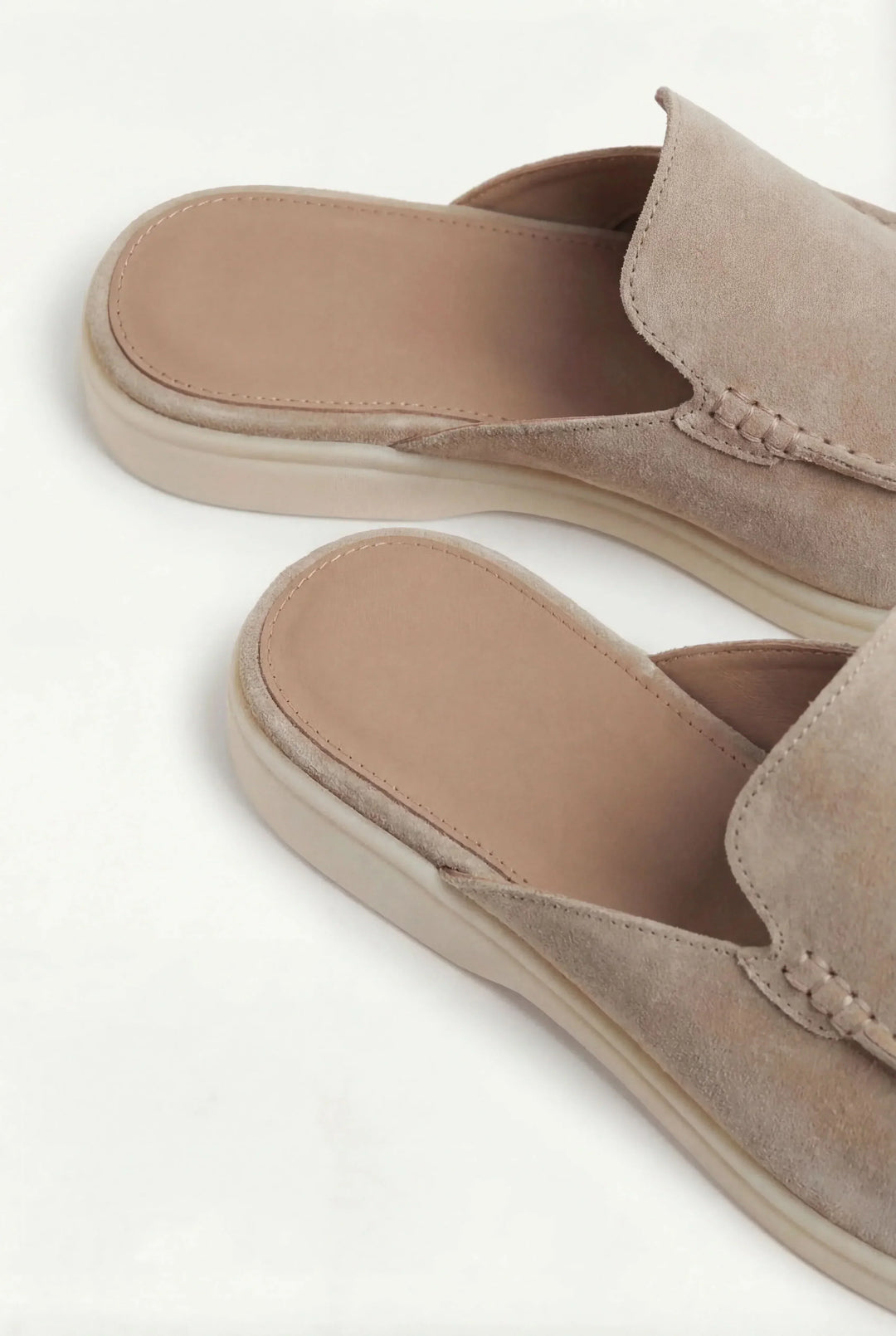 Vivo Stile | Mule Yacht in camoscio beige