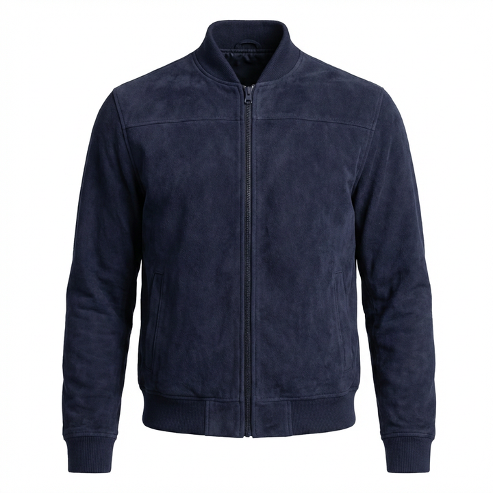 Vivo Stile | Bomber Uomo in Ecocamoscio